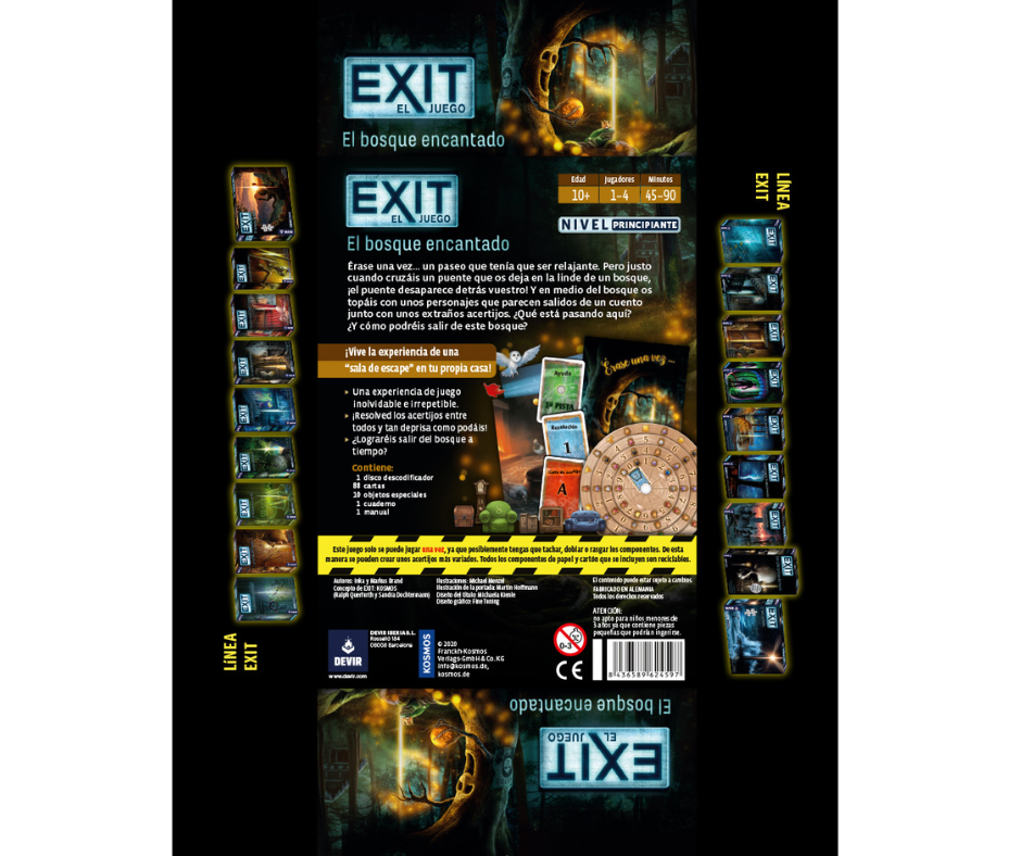 EXIT 16 El Bosque Encantado Nivel Principiante Tienda de juegos
