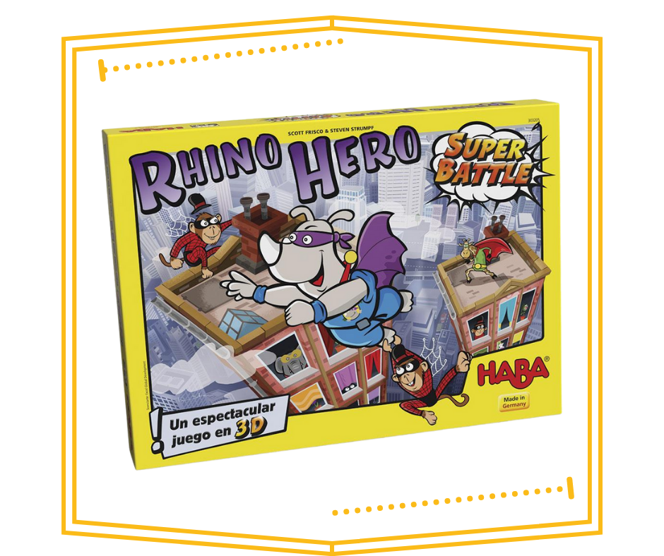 Juego de mesa Rhino Hero Super Battle HABA