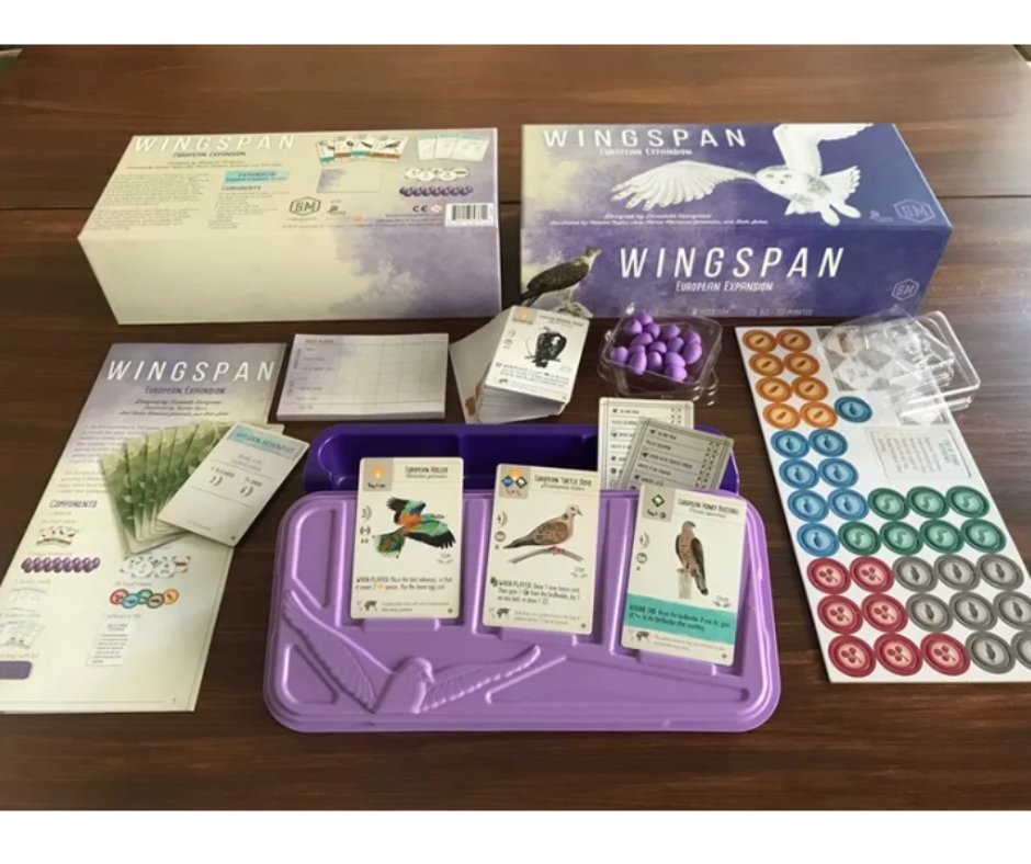 Wingspan Expansión Europea Tienda de juegos de mesa en México