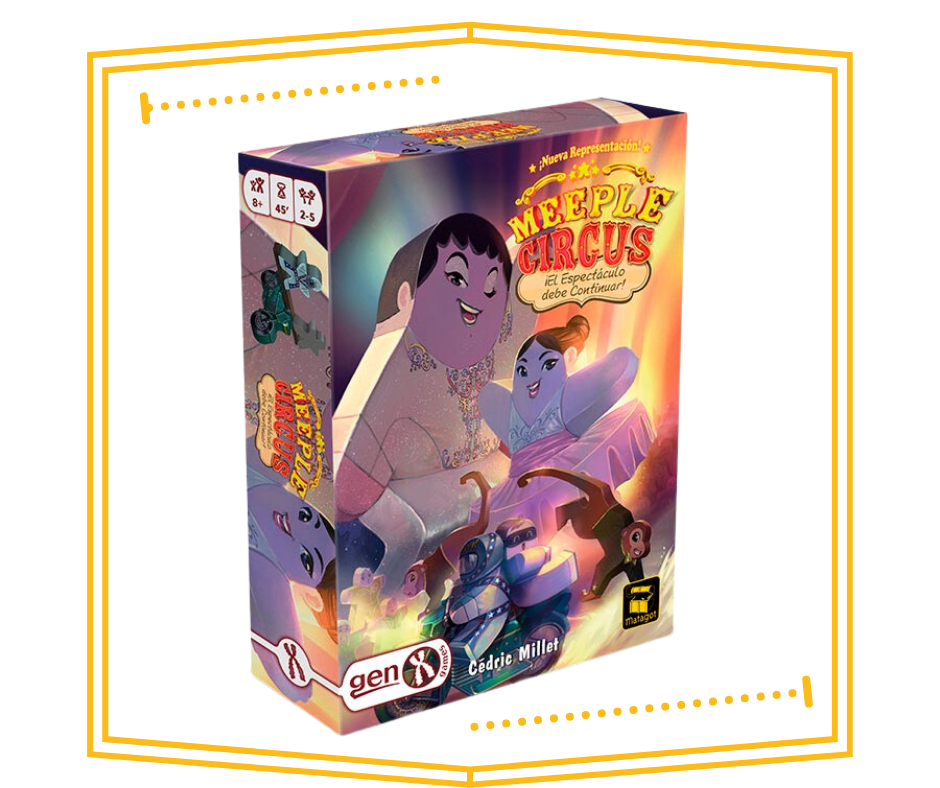 Meeple Circus El Espectaculo debe Continuar