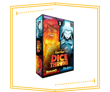 Dice Throne Barbaro vs Elfa Lunar