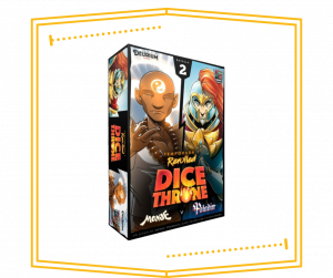 Dice Throne Monje vs Paladín