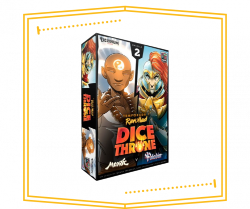Dice Throne Monje vs Paladín