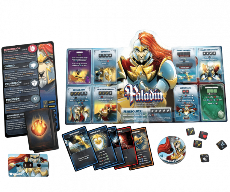 Dice Throne Monje vs Paladín