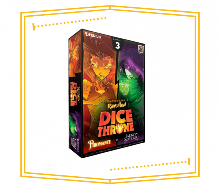 Dice Throne Piromante y Ladron Sombrio