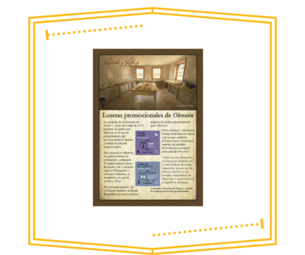 Obsesion Losetas Promocionales