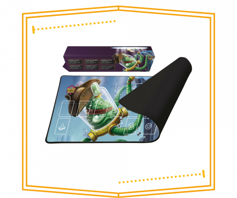 Mindbug Playmat Captain Tentacles es un tapete de neopreno para el juego Mindbug.
