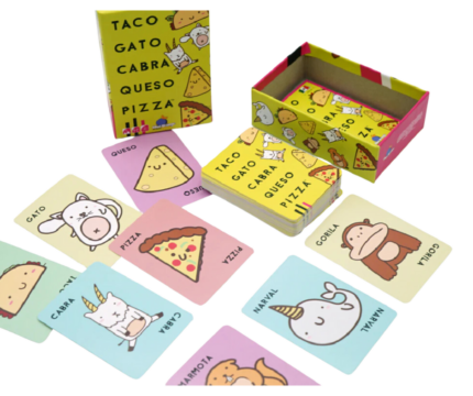 Taco Gato Cabra Queso Pizza