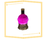 Lámpara de Poción Mística Púrpura