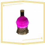 Lámpara de Poción Mística Púrpura