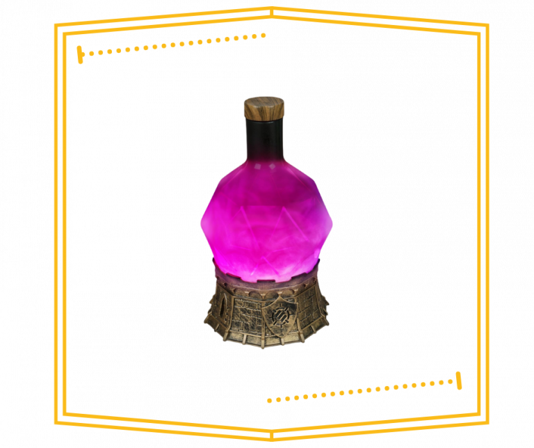 Lámpara de Poción Mística Púrpura