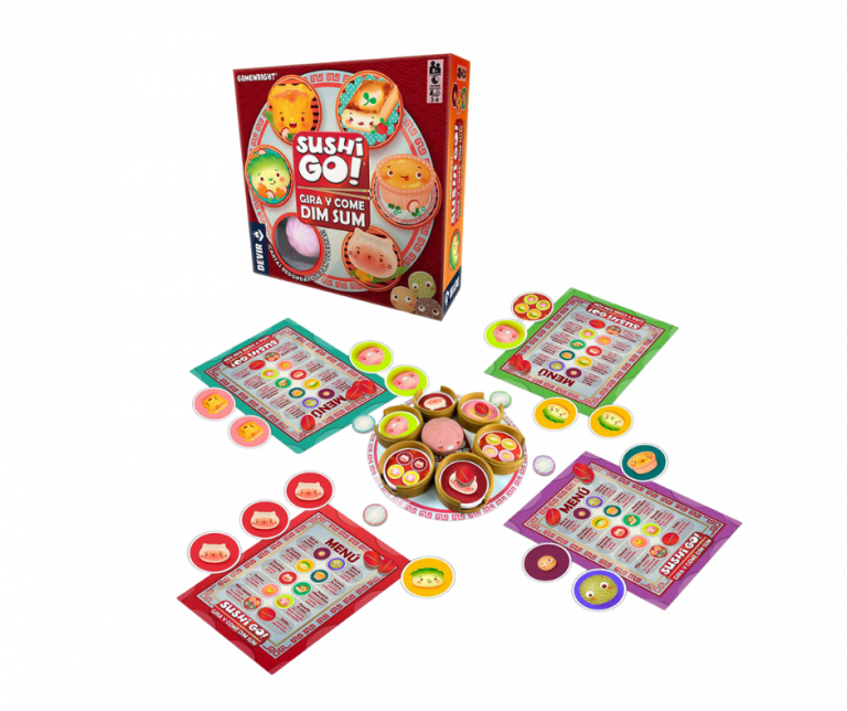 Sushi Go Gira y Come Dim Sum