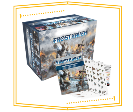 Frosthaven y Pegatinas