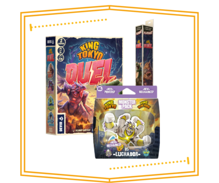 Pack King of Tokyo Duel y Luchador