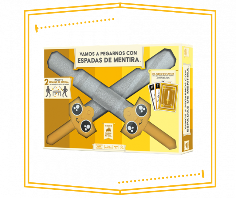 Vamos a Pegarnos con Espadas de Mentira