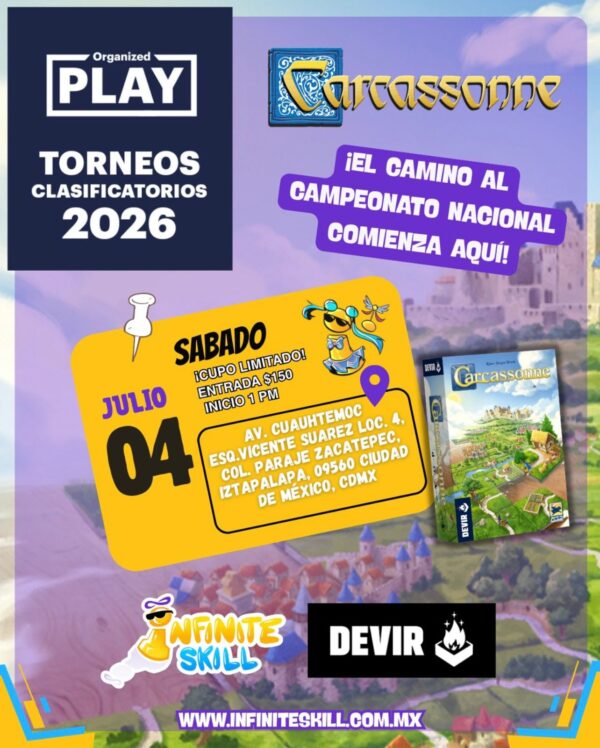 inscripcion al torneo clasificatorio carcassonne 2026