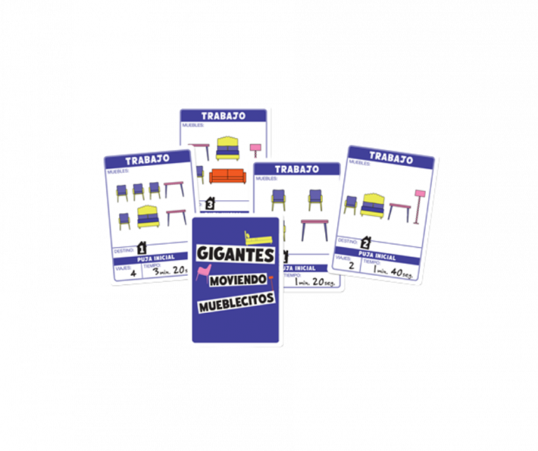 Gigantes moviendo mueblecitos
