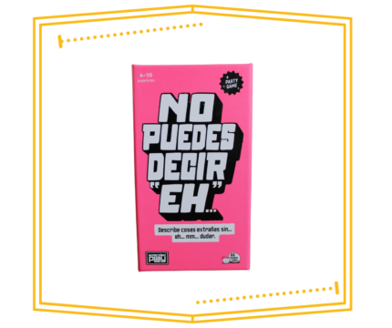No puedes decir eh