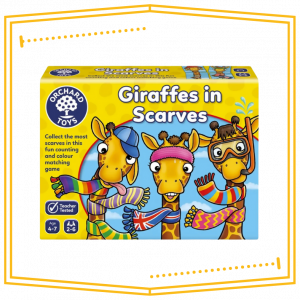 Giraffes in Scarves