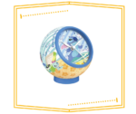 Reloj Rompecabezas Stitch ama las Olas