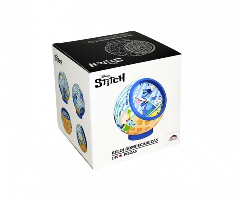 Reloj Rompecabezas Stitch ama las Olas