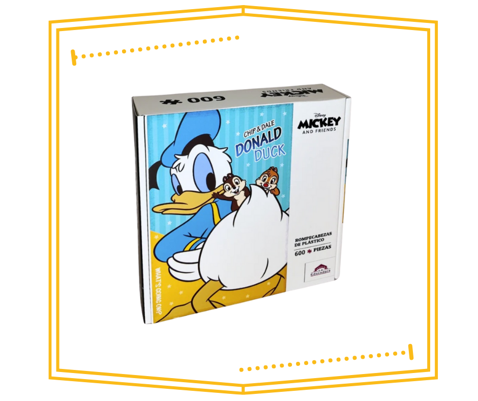 Rompecabezas Donald, Chip y Dale