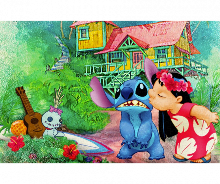 Rompecabezas Lilo y Stitch