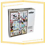 Rompecabezas Mickey y Minnie de Viaje