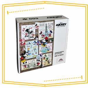 Rompecabezas Mickey y Minnie de Viaje