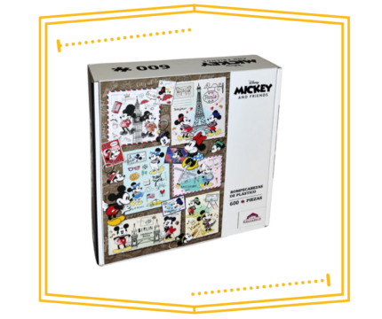 Rompecabezas Mickey y Minnie de Viaje