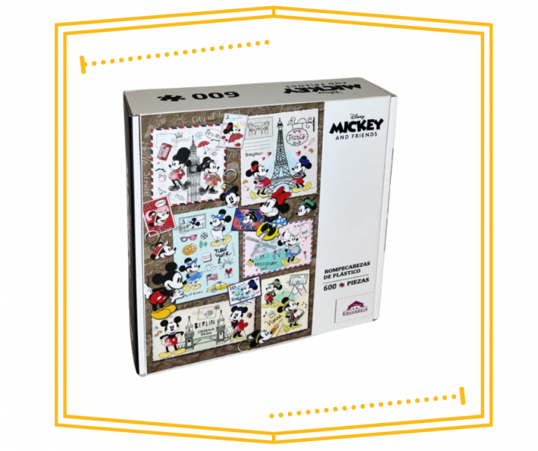 Rompecabezas Mickey y Minnie de Viaje