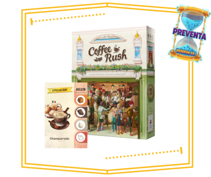 Coffee Rush y Carta Promo Champurrado