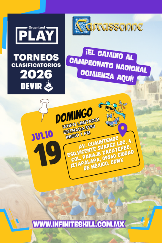 Torneo Carcassonnne 2026 Infinite Skill