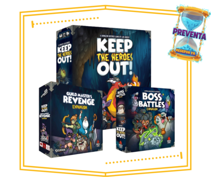 Pack Keep the Heroes Out y Expansiones