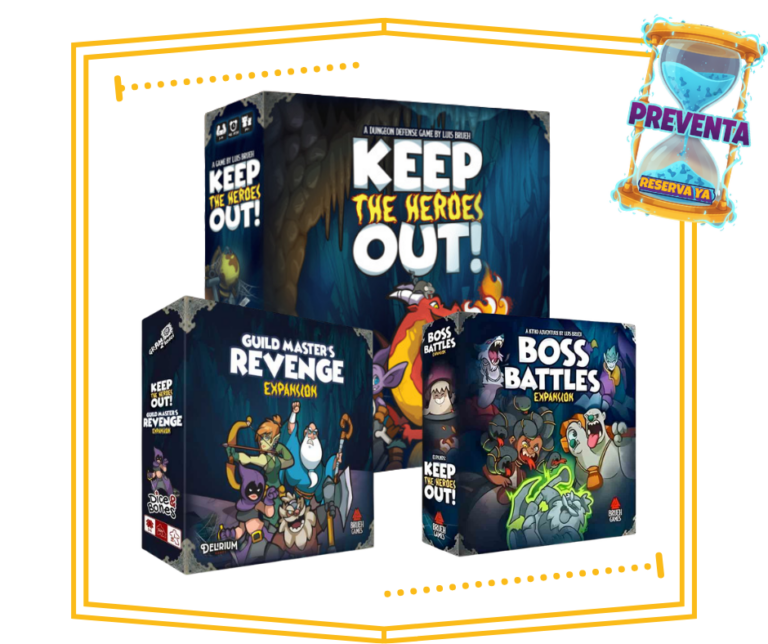 Pack Keep the Heroes Out y Expansiones