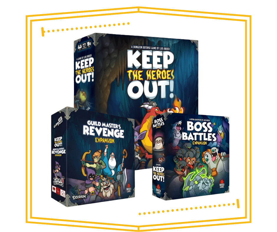 Pack Keep the Heroes Out y Expansiones
