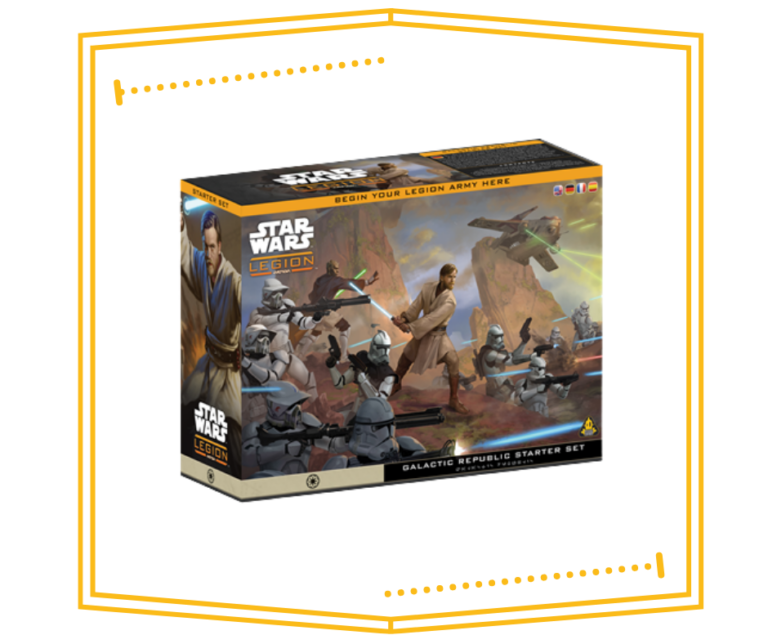 Star Wars Legión Galactic Republic Starter Set