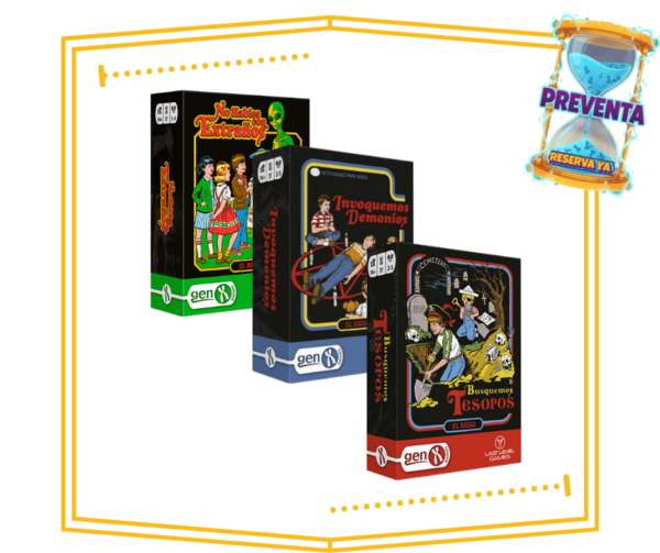 Pack No hables con Extraños, Invoquemos Demonios y Busquemos tesoros