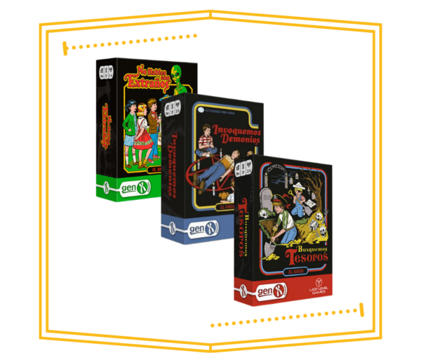 Pack No hables con Extraños, Invoquemos Demonios y Busquemos tesoros