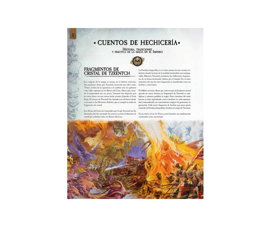 Fragmentos de Warhammer Vientos de la Magia